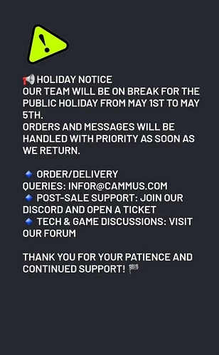 Holiday Notice for Labor Holiday